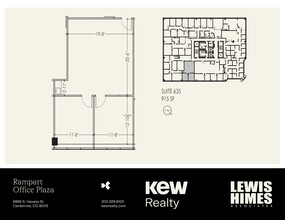 6855 S Havana St, Centennial, CO for rent Site Plan- Image 1 of 1