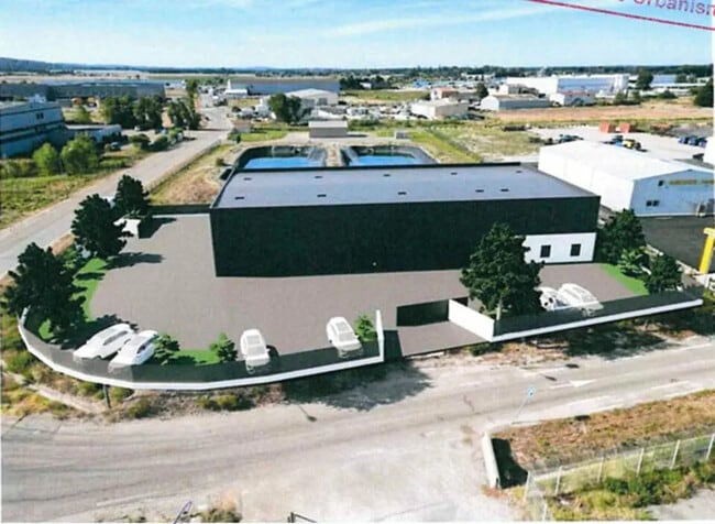 Location Local d'activités 1 000 m²