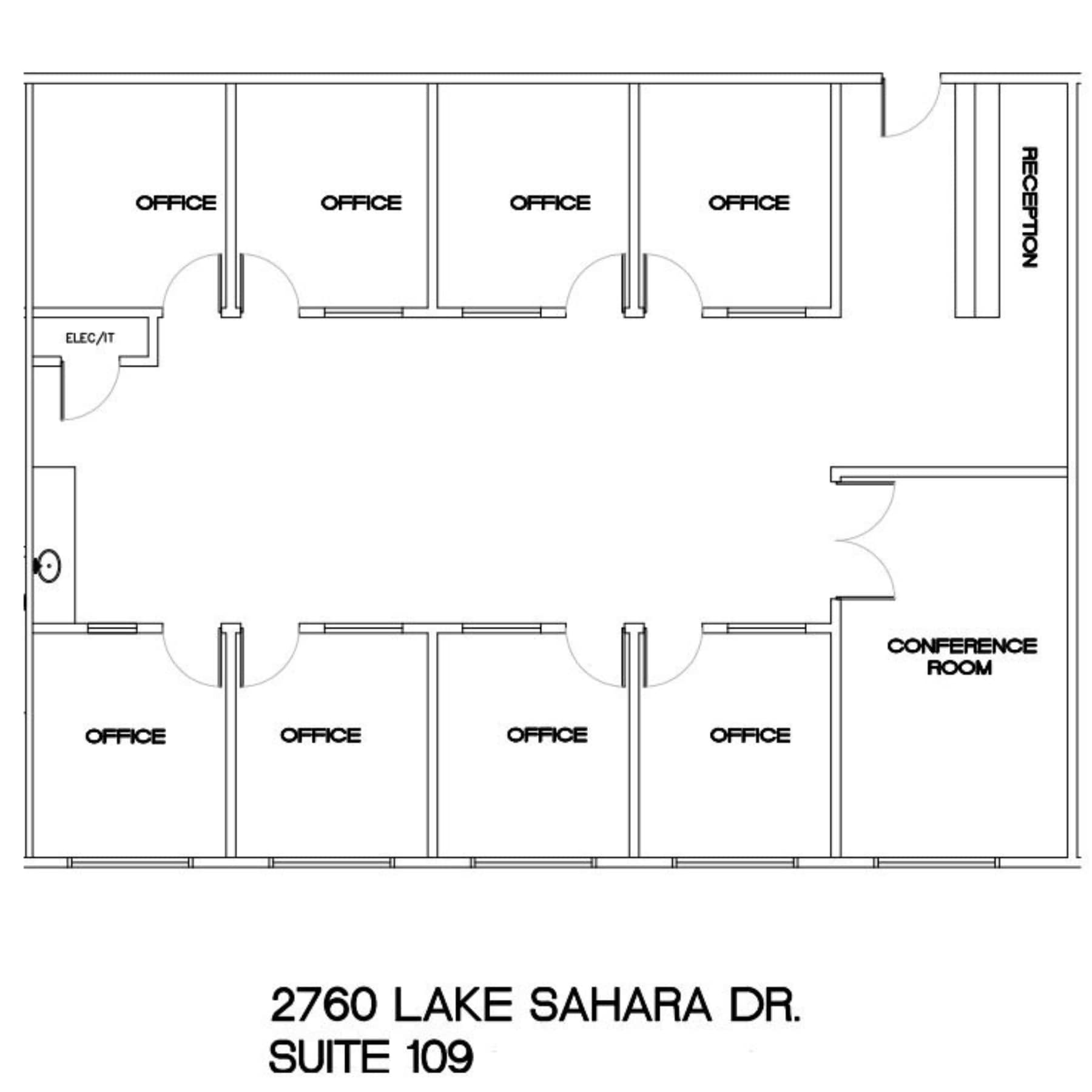 2760 Lake Sahara Dr, Las Vegas, NV to rent Floor Plan- Image 1 of 9