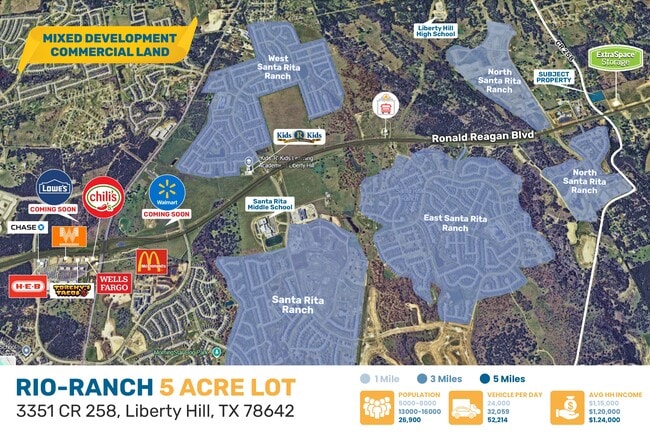 More details for 3351 County Road 258, Liberty Hill, TX - Land to Rent