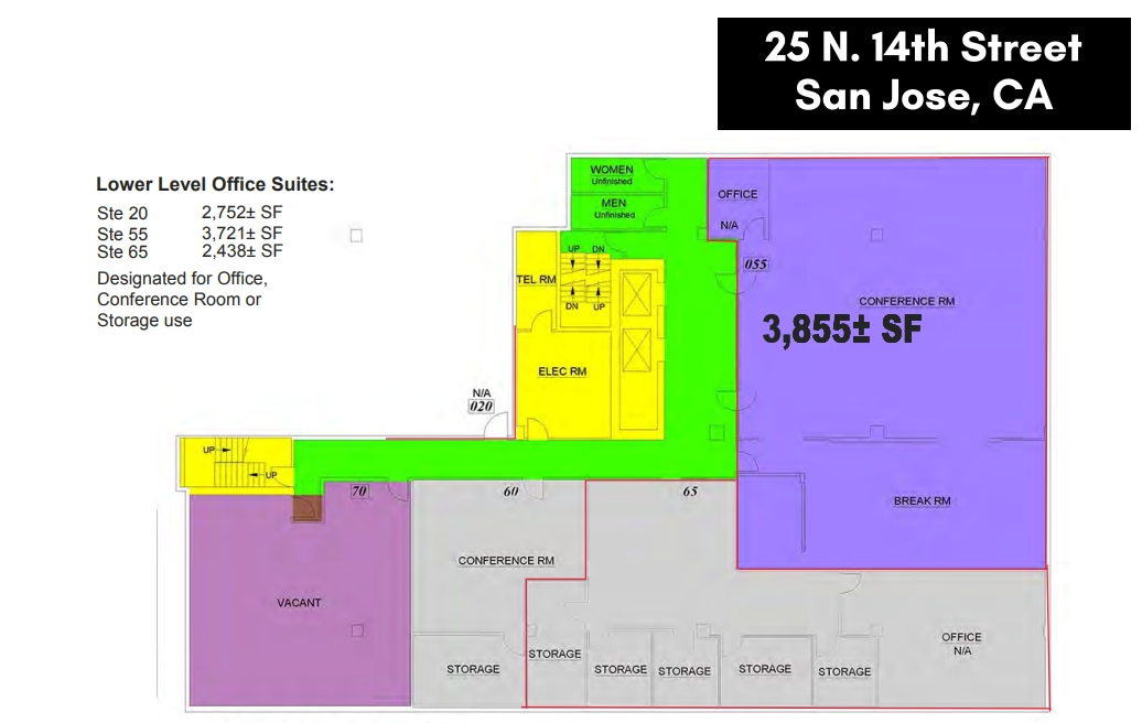 25 N 14th St, San Jose, CA to rent Floor Plan- Image 1 of 1