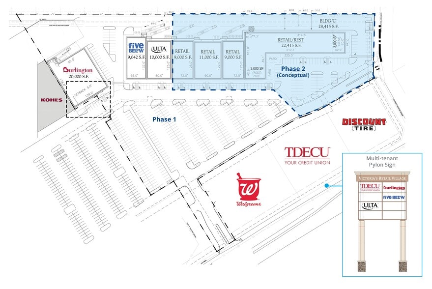 NWQ North Navarro St & Broadmoor st, Victoria, TX to rent - Building Photo - Image 2 of 2