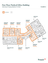 1305 Airport Fwy, Bedford, TX for rent Floor Plan- Image 1 of 4