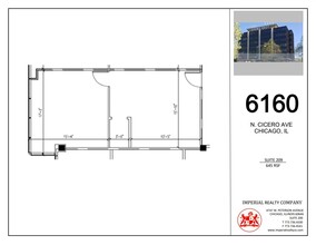 6160 N Cicero Ave, Chicago, IL for rent Floor Plan- Image 1 of 3