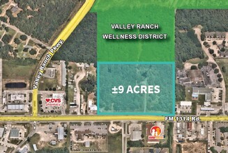 Valley Ranch Pkwy and FM 1314 Rd., Porter, TX for sale Building Photo- Image 1 of 2