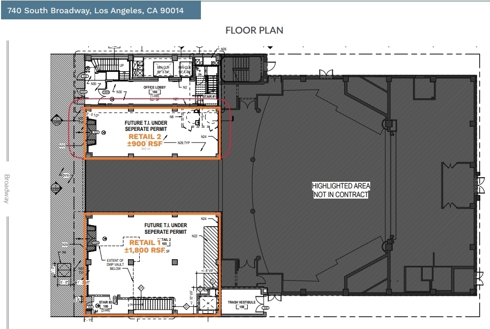 740-748 S Broadway, Los Angeles, CA for rent Floor Plan- Image 1 of 1