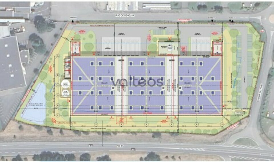 Industrial in Lespinasse to rent - Site Plan - Image 3 of 3