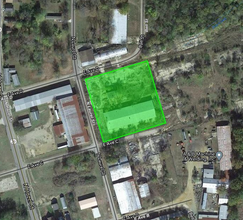 401 N Laurel St, Hope, AR - aerial  map view