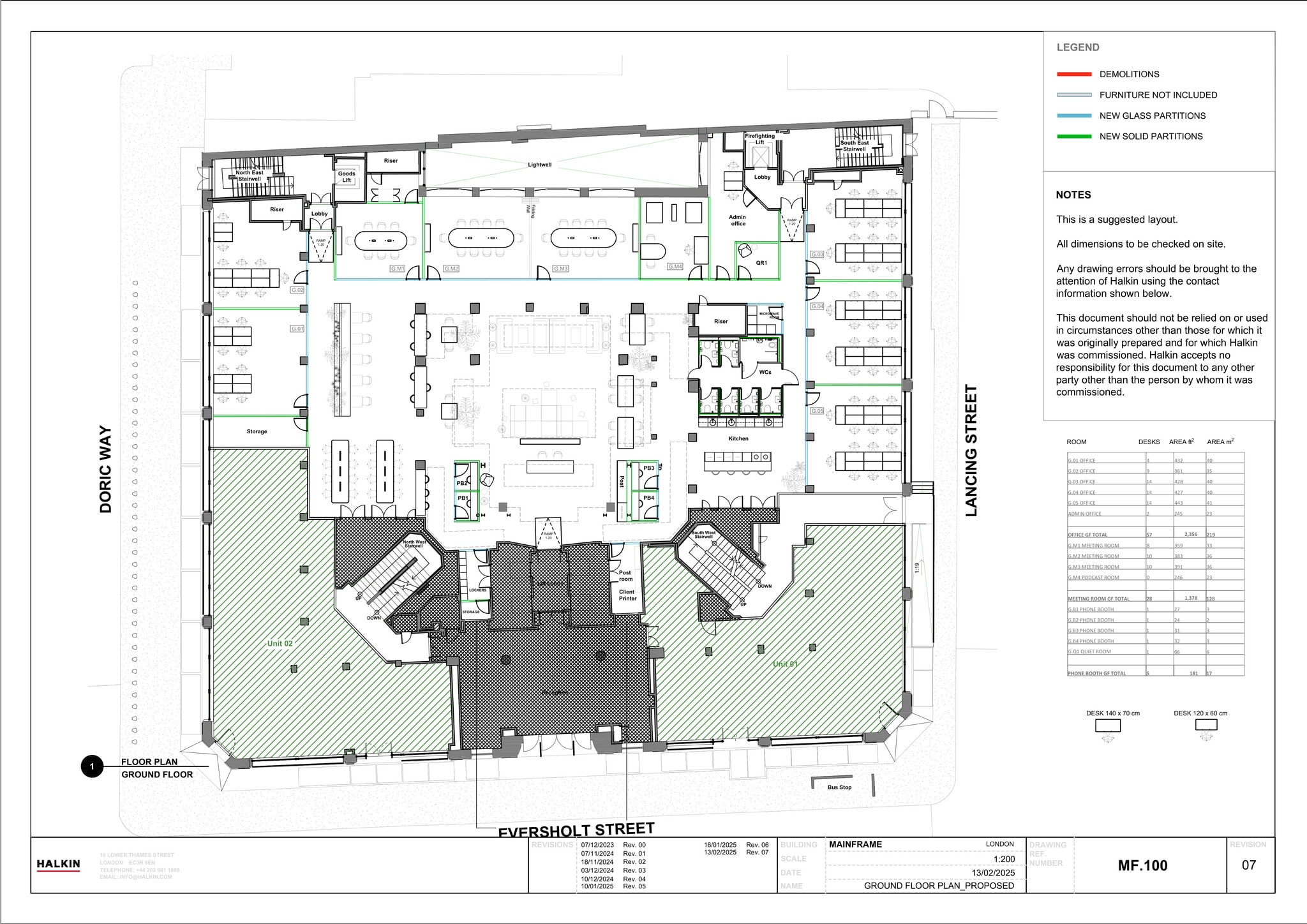 24 Eversholt St, London to rent Floor Plan- Image 1 of 1