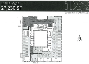 122 S Michigan Ave, Chicago, IL to rent Floor Plan- Image 1 of 1