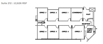 5001 California Ave, Bakersfield, CA for rent Floor Plan- Image 1 of 1