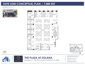 1301 Solana Blvd, Westlake, TX for rent Floor Plan- Image 1 of 2