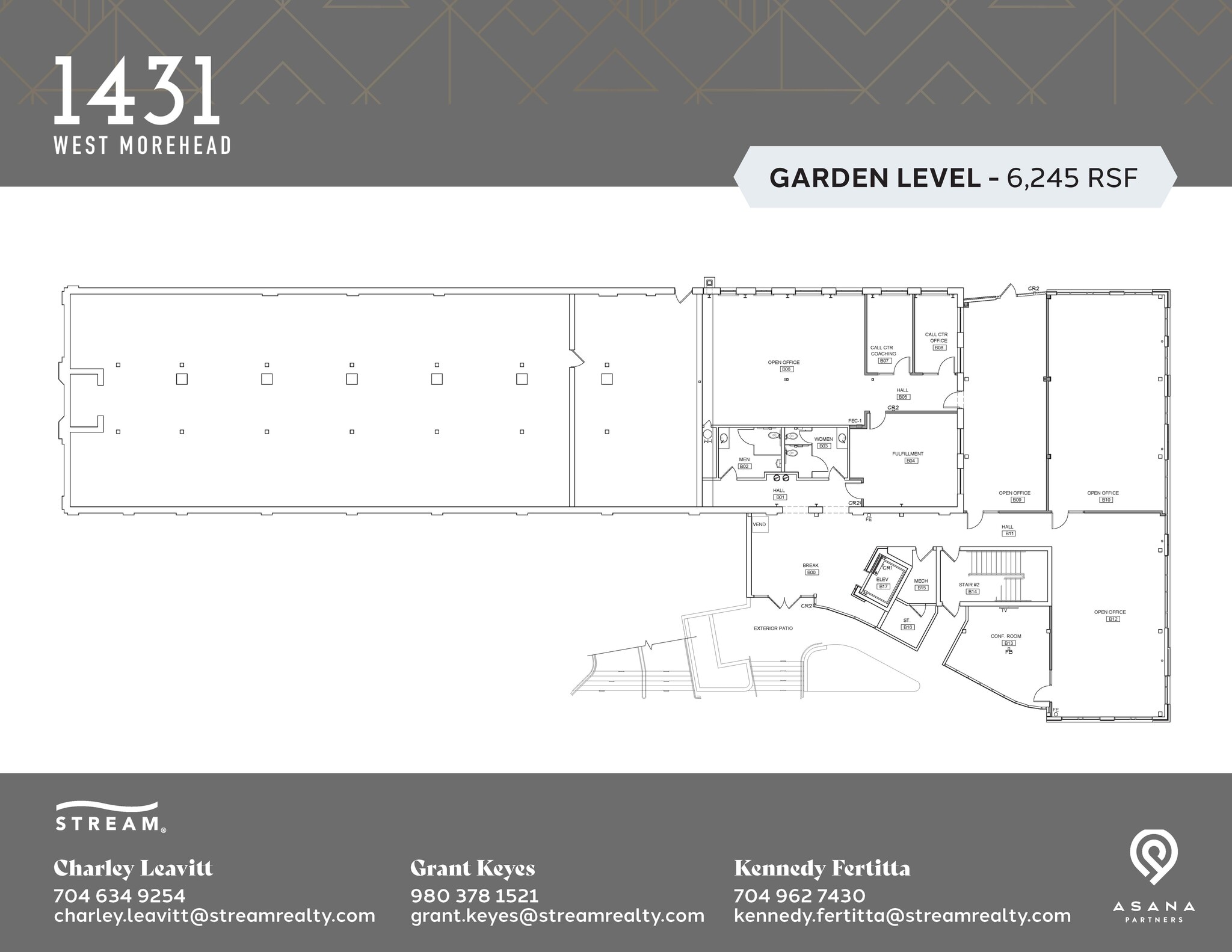 1431 W Morehead St, Charlotte, NC to rent Interior Photo- Image 1 of 1