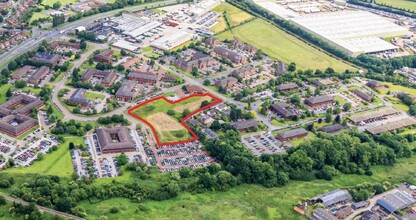 Gadbrook Park, Northwich, CHS - aerial  map view