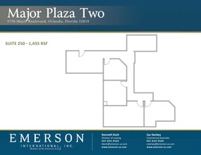 5750 Major Blvd, Orlando, FL for rent Site Plan- Image 1 of 1