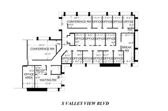 3821 W Charleston Blvd, Las Vegas, NV to rent Floor Plan- Image 2 of 16