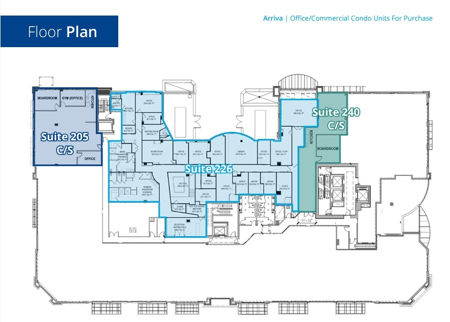 1111 Olympic Way SE, Calgary, AB T2G 0L4 - Unit 240 -  - Floor Plan - Image 1 of 1