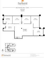 1800 Preston Park Blvd, Plano, TX for rent Floor Plan- Image 1 of 1