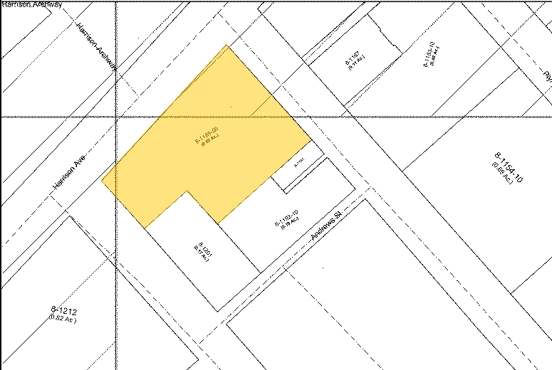 660 Harrison Ave, Roxbury, MA for rent - Plat Map - Image 2 of 3