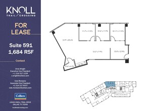 15400 Knoll Trail Dr, Dallas, TX for rent Floor Plan- Image 1 of 1