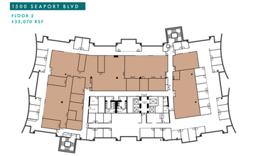 1400 Seaport Blvd, Redwood City, CA for rent Floor Plan- Image 1 of 1