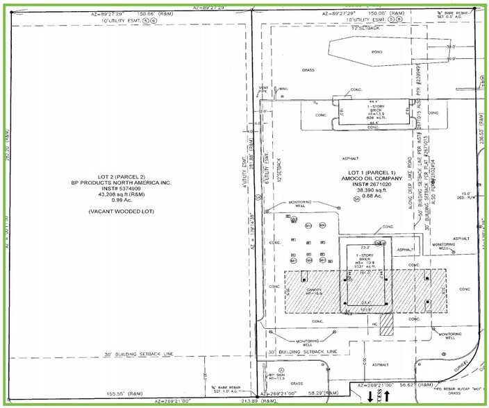 980 E Grand Ave, Lake Villa, IL for rent - Site Plan - Image 3 of 3