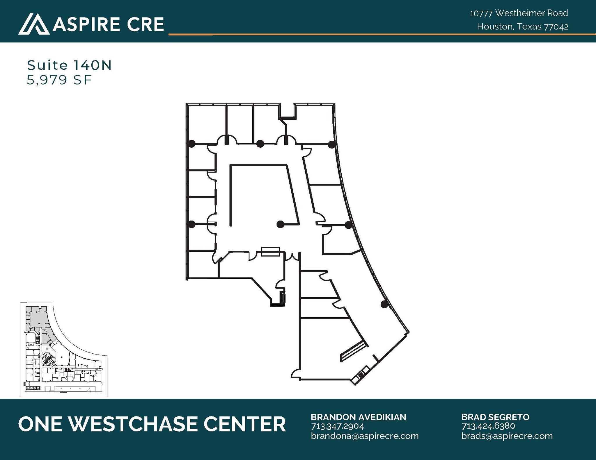 10777 Westheimer Rd, Houston, TX to rent Floor Plan- Image 1 of 1