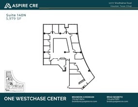 10777 Westheimer Rd, Houston, TX to rent Floor Plan- Image 1 of 1