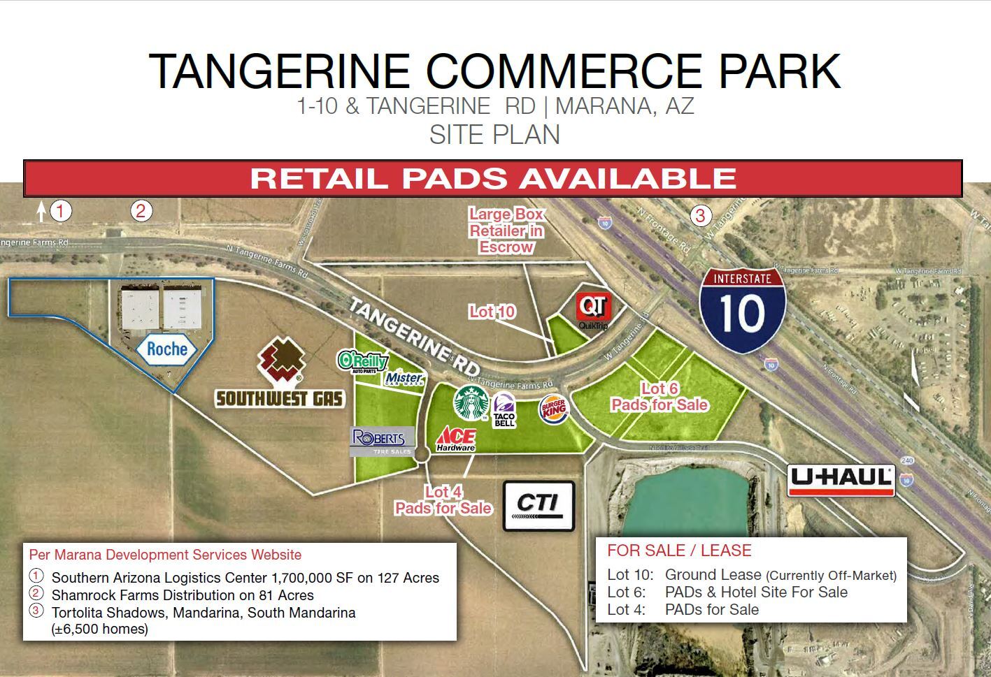 Tangerine & I-10, Marana, AZ for sale Building Photo- Image 1 of 4