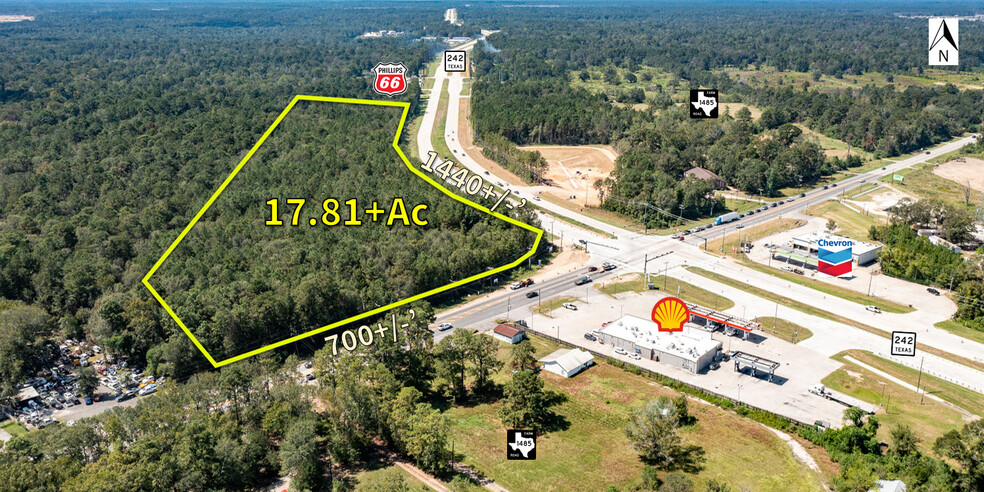 SH 242 & FM 1485, Conroe, TX for sale - Building Photo - Image 2 of 10