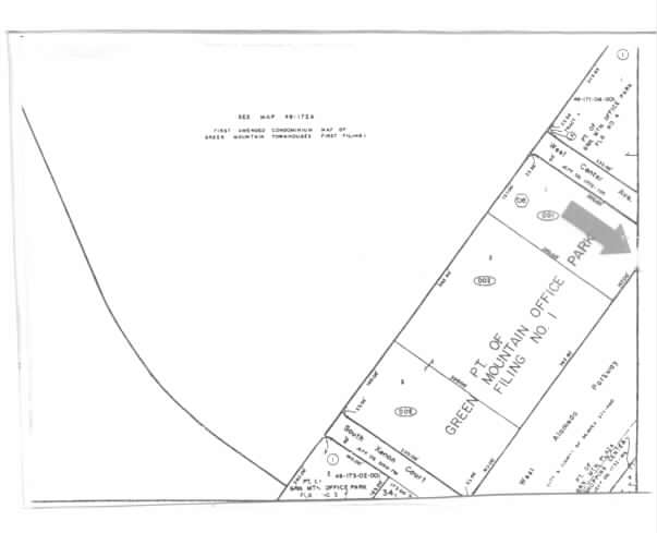 12211 W Alameda Pky, Lakewood, CO for rent - Plat Map - Image 3 of 9