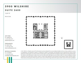 5900 Wilshire Blvd, Los Angeles, CA for rent Floor Plan- Image 1 of 1