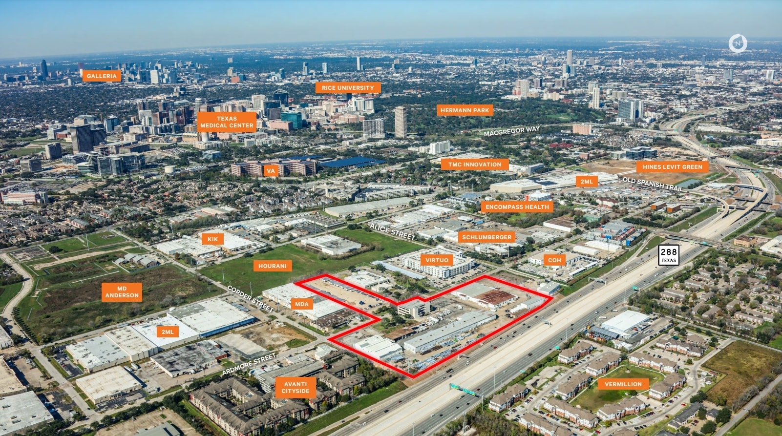 7132 Ardmore St, Houston 77054 Land For Sale UK