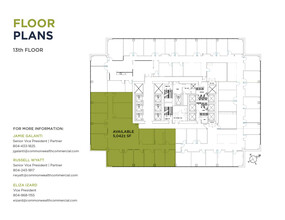 919 E Main St, Richmond, VA for rent Floor Plan- Image 1 of 1