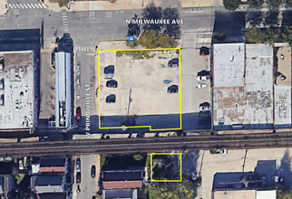 2240 N Milwaukee Ave, Chicago, IL for sale Aerial- Image 1 of 3