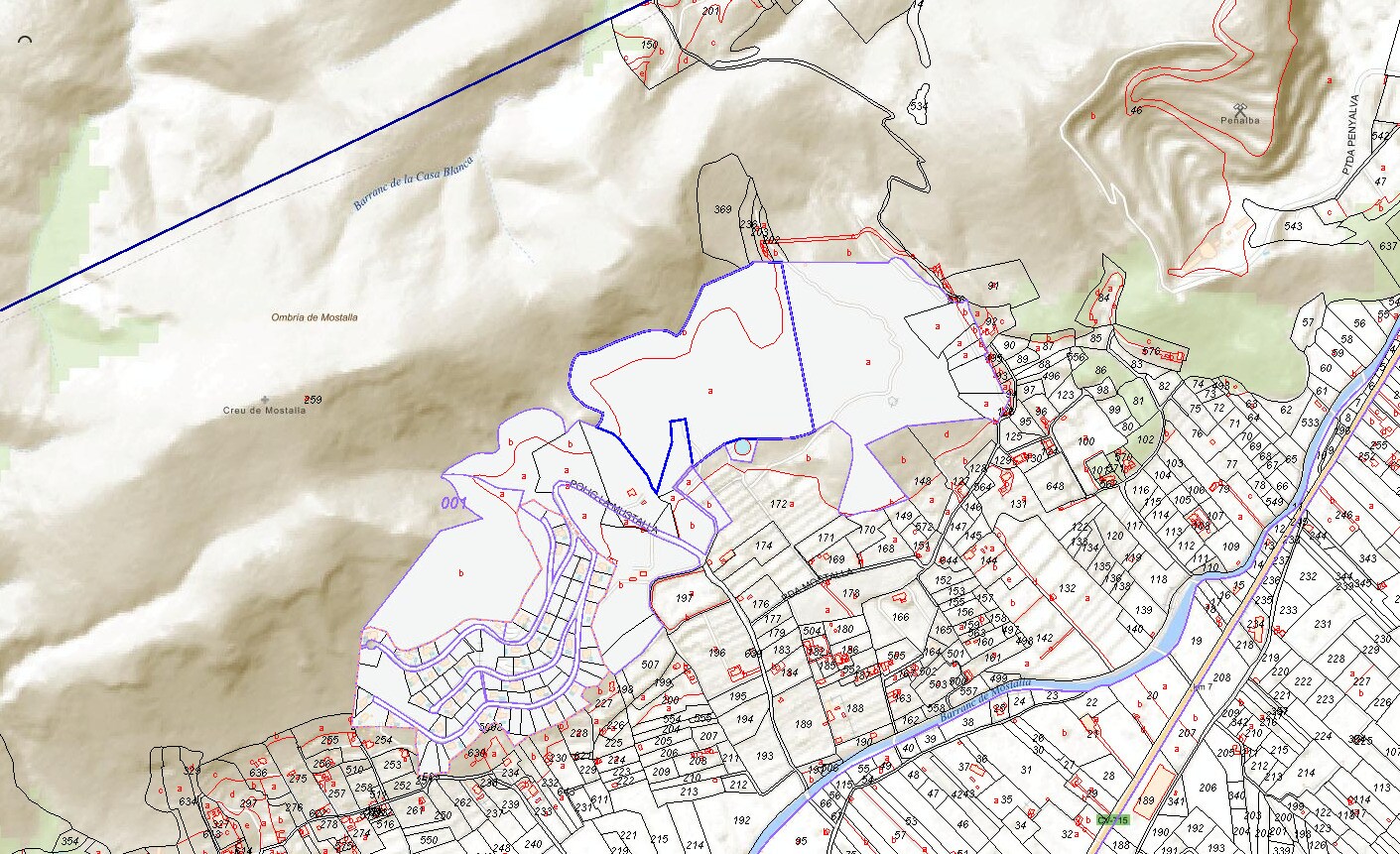 Partida Mostalla, Pego, Alicante for sale Floor Plan- Image 1 of 9