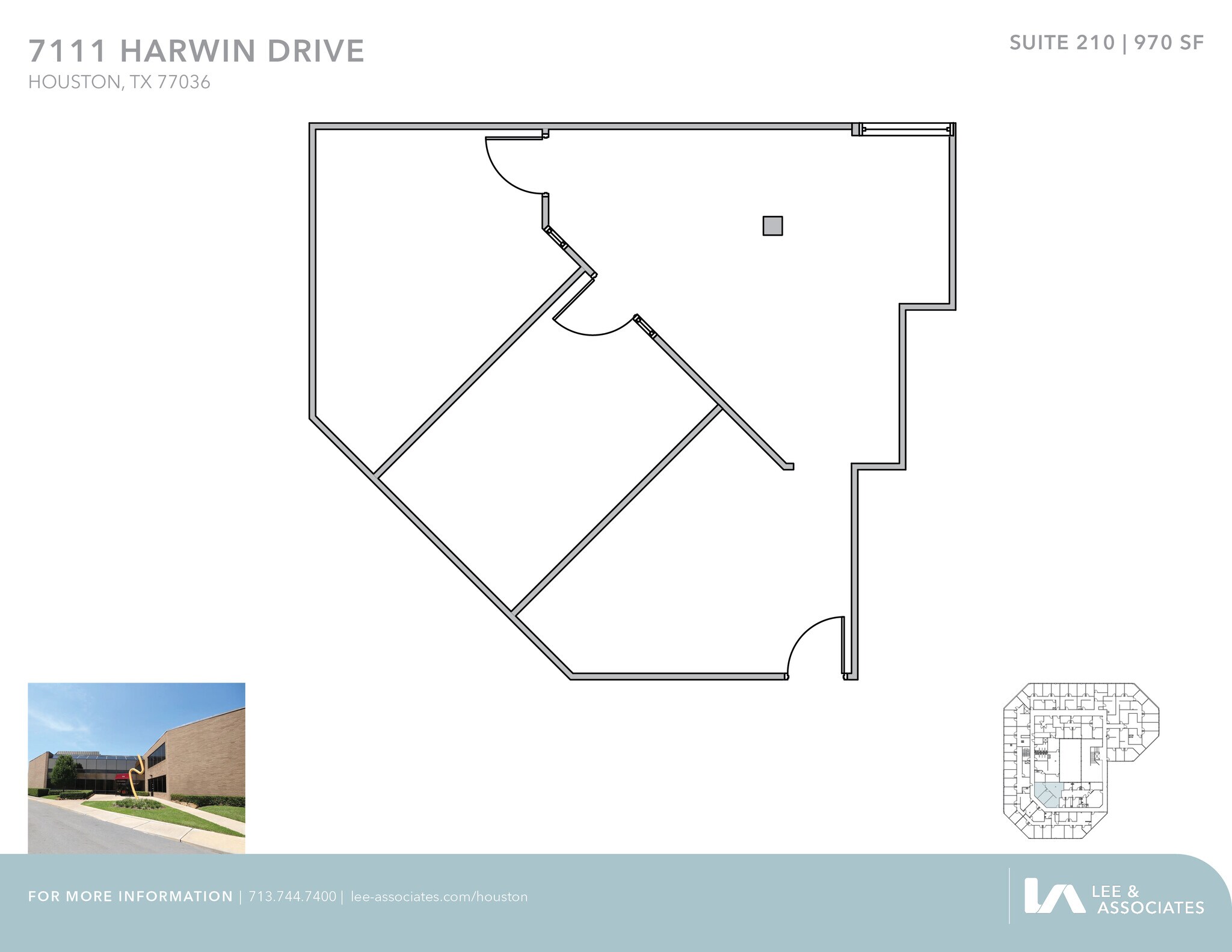 7111 Harwin Dr, Houston, TX to rent Floor Plan- Image 1 of 1