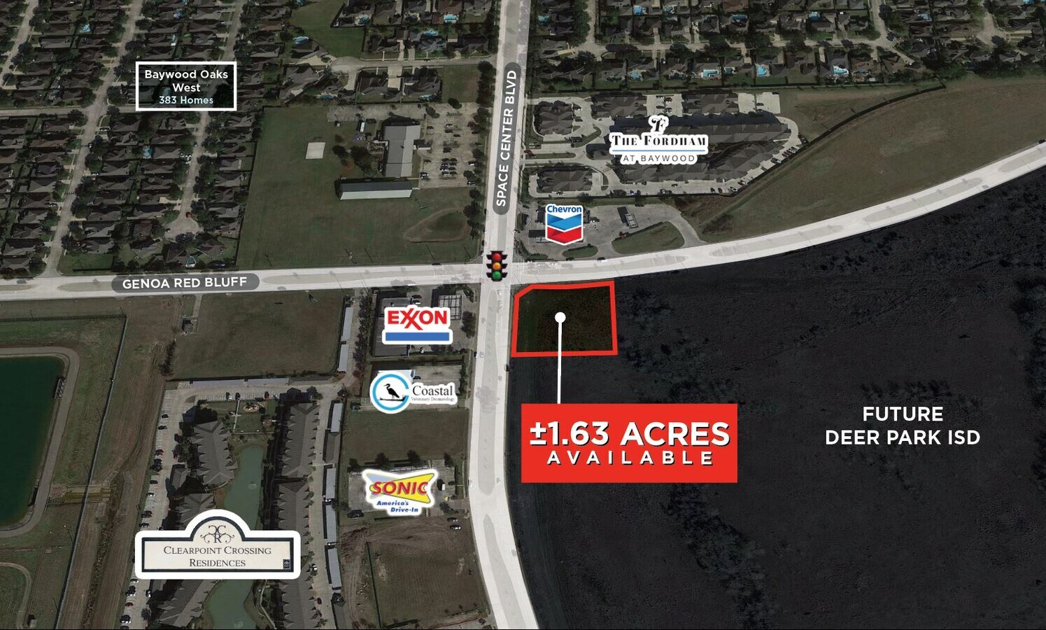 Genoa Red Blf Space Center Blvd, Houston 77059 1.63 Acres Genoa Red Bluff & Space Center