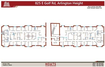825 E Golf Rd, Arlington Heights, IL to rent Floor Plan- Image 1 of 1