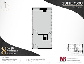 8 S Michigan Ave, Chicago, IL to rent Floor Plan- Image 1 of 4