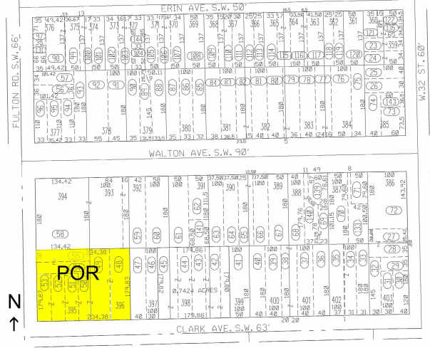 3402 Clark Ave, Cleveland, OH for rent - Plat Map - Image 2 of 5