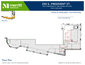 729 E Pratt St, Baltimore, MD for rent Floor Plan- Image 1 of 1