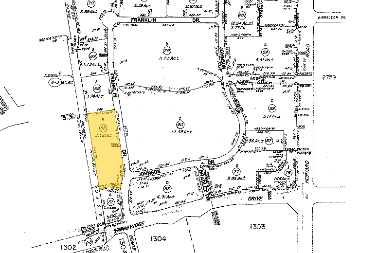 5000 Franklin Dr, Pleasanton, CA for rent - Plat Map - Image 2 of 5