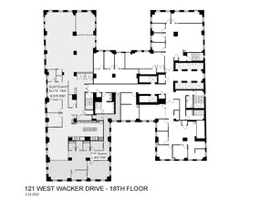 121 W Wacker Dr, Chicago, IL for rent Floor Plan- Image 1 of 7