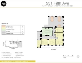 551 Fifth Ave, New York, NY for rent Floor Plan- Image 2 of 2