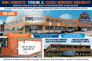 More details for 301 W 3rd St, Sterling, IL - Industrial for Rent