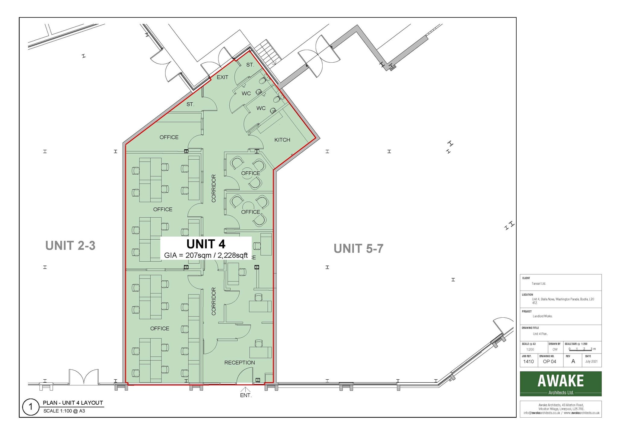 Washington Para, Bootle to rent Floor Plan- Image 1 of 3