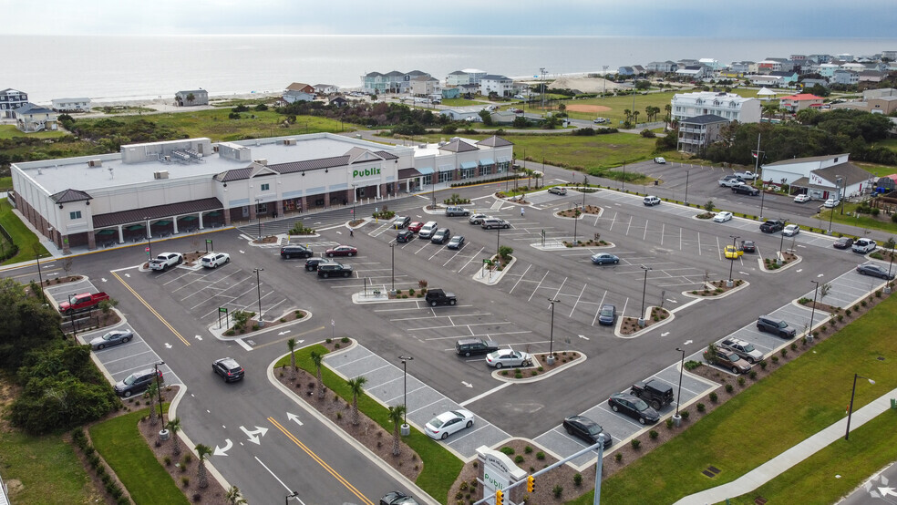 5001-5003 E Oak Island Dr, Oak Island, NC for rent - Aerial - Image 3 of 5