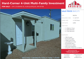 More details for 644 Louisiana Blvd SE, Albuquerque, NM - Residential for Sale