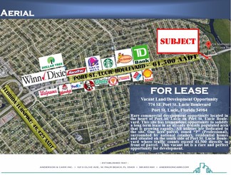 More details for 774 SE Port St Lucie Blvd, Port Saint Lucie, FL - Land for Rent